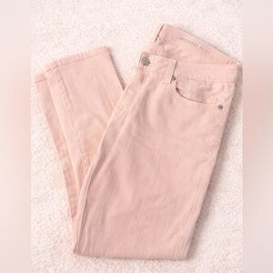 Michael Kors MK Blush 3/4 jeans, Denim Pants pink, size 2